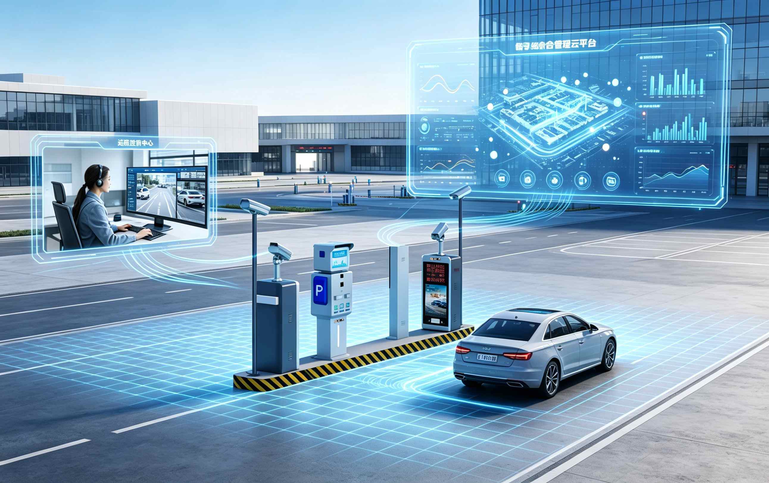 Integrated Smart Parking Solution for Industrial Parks