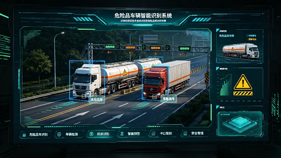 Dangerous Goods Vehicle Identification Algorithm System
